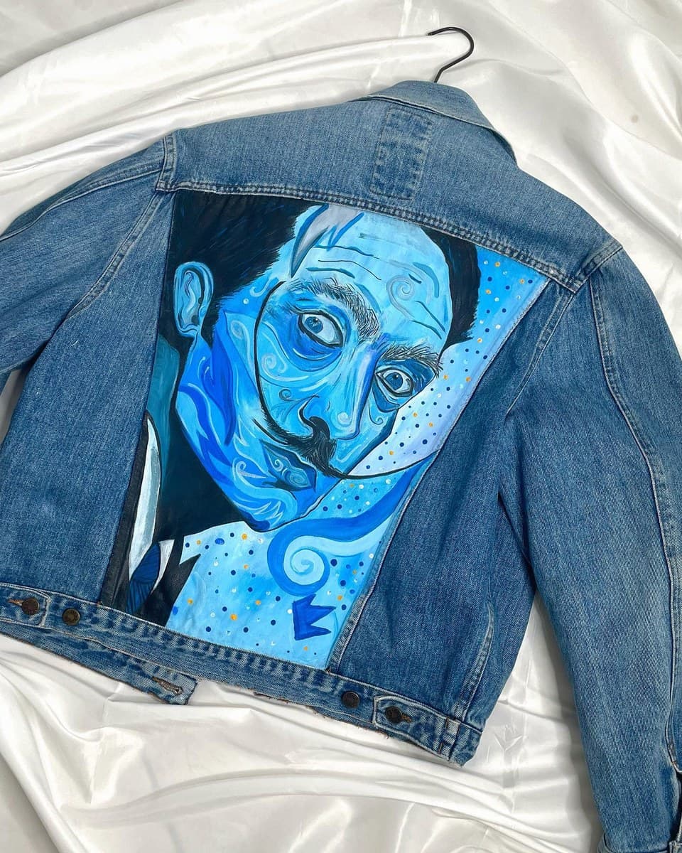 Dalì blu — Giubbotto in denim · taglia M